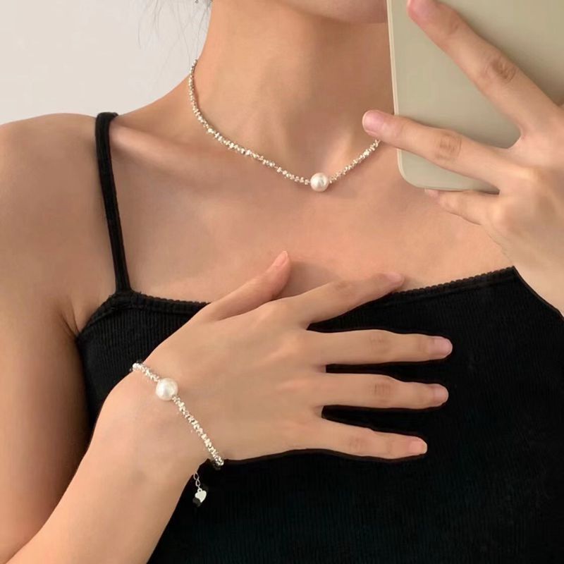 Edison Pearl Necklace Bracelet for Women